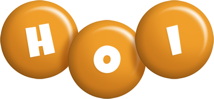 Hoi candy-orange logo