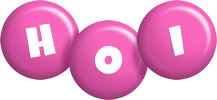 Hoi candy-pink logo