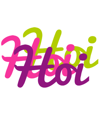 Hoi flowers logo