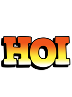 Hoi sunset logo