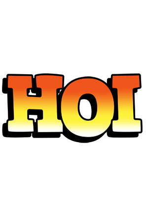 Hoi sunset logo