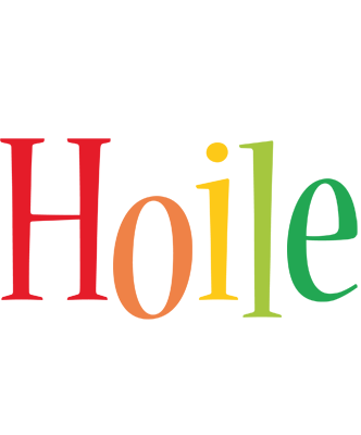 Hoile birthday logo