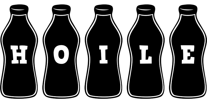 Hoile bottle logo