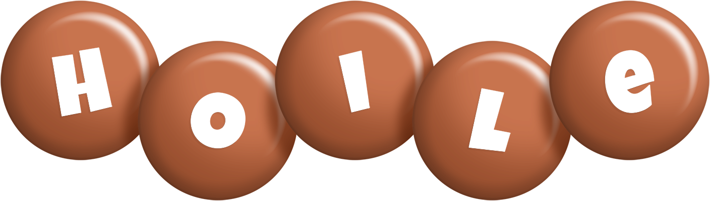 Hoile candy-brown logo