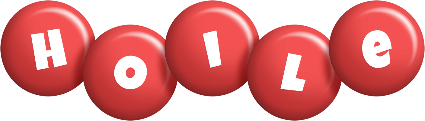Hoile candy-red logo