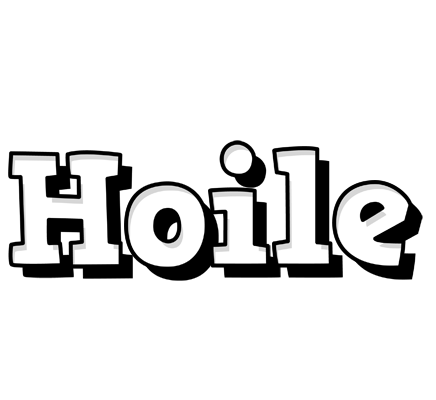 Hoile snowing logo