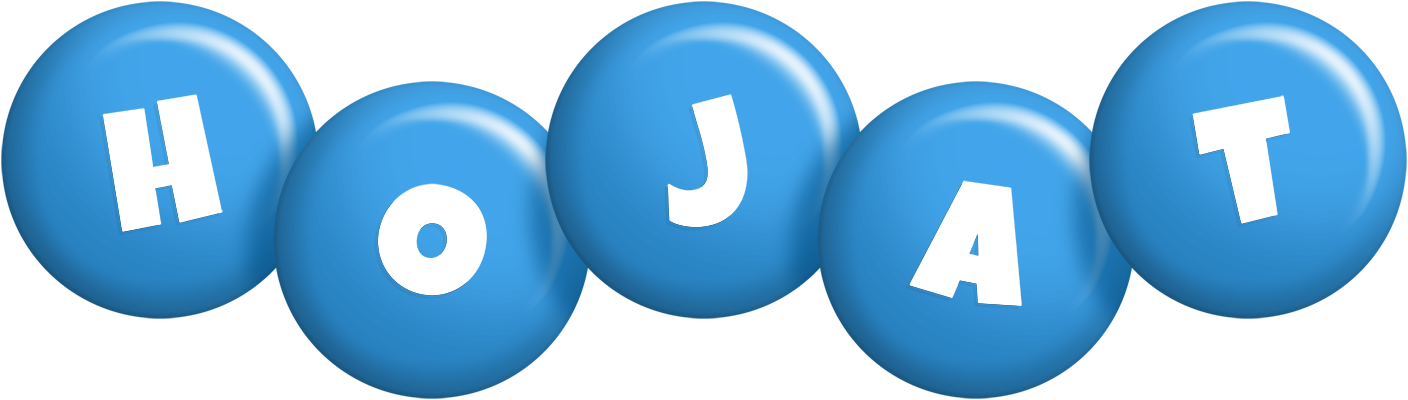 Hojat candy-blue logo
