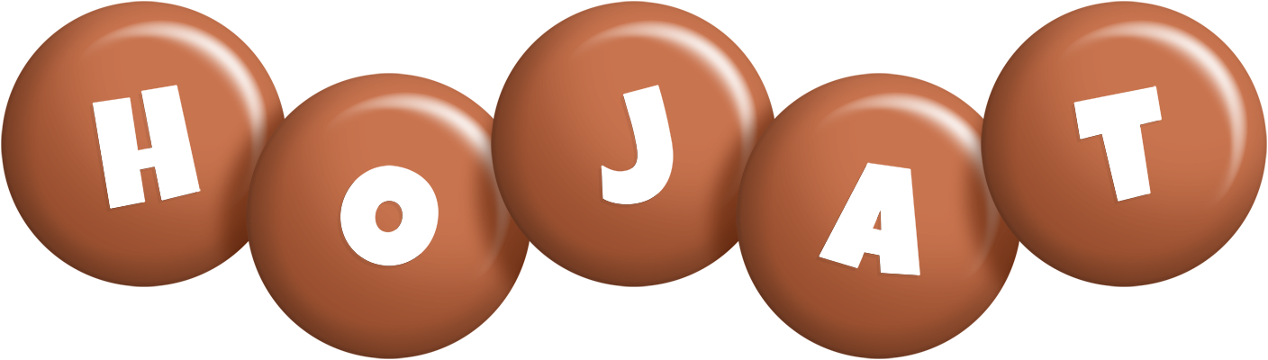 Hojat candy-brown logo