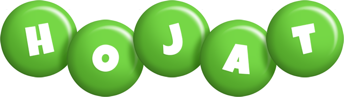 Hojat candy-green logo