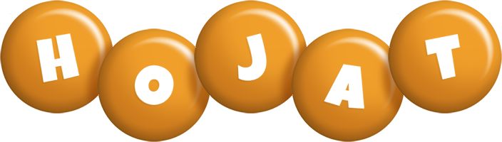 Hojat candy-orange logo