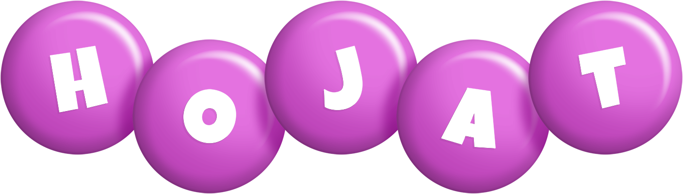 Hojat candy-purple logo