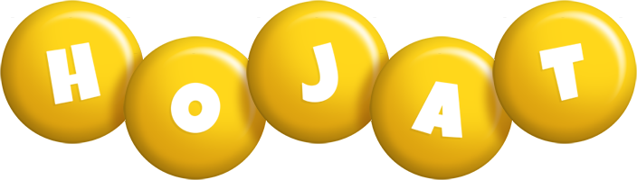 Hojat candy-yellow logo