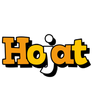 Hojat cartoon logo