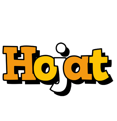 Hojat cartoon logo