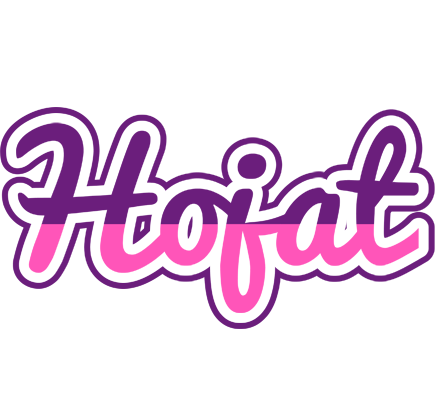 Hojat cheerful logo