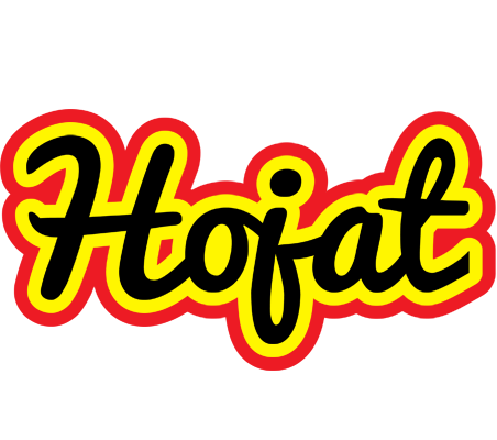 Hojat flaming logo
