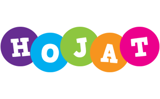 Hojat happy logo