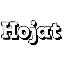 Hojat snowing logo