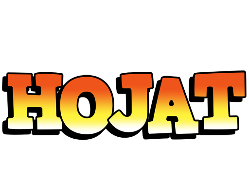 Hojat sunset logo