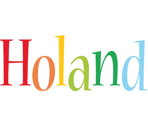Holand birthday logo