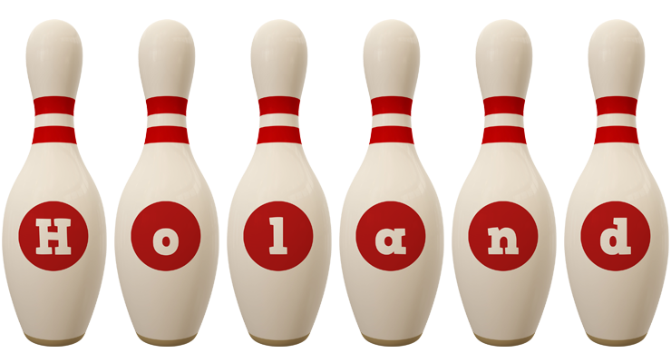 Holand bowling-pin logo