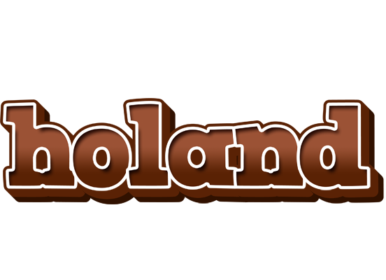 Holand brownie logo