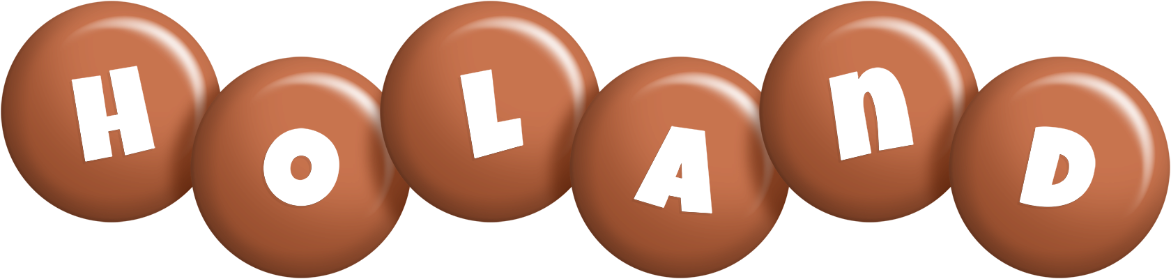 Holand candy-brown logo