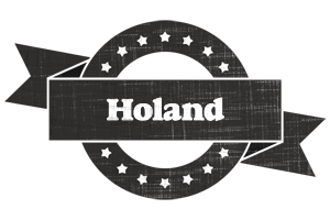 Holand grunge logo