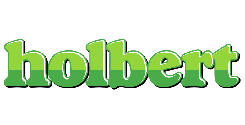Holbert apple logo