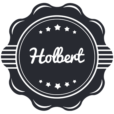 Holbert badge logo