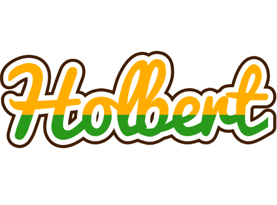 Holbert banana logo