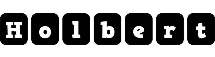 Holbert box logo