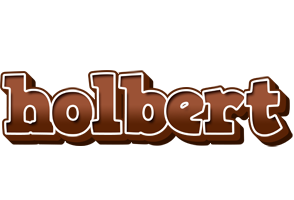 Holbert brownie logo