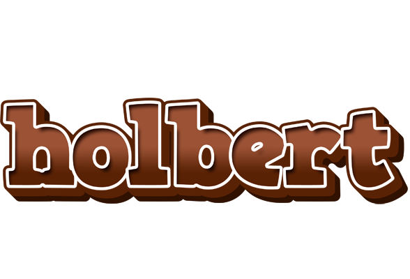 Holbert brownie logo