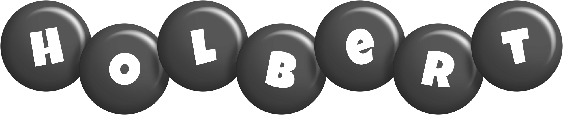 Holbert candy-black logo