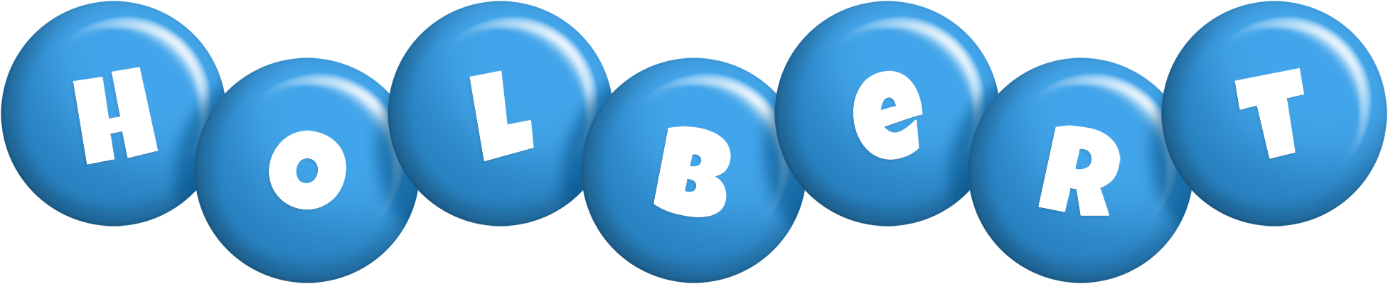 Holbert candy-blue logo