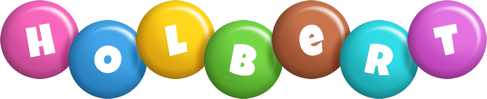 Holbert candy logo