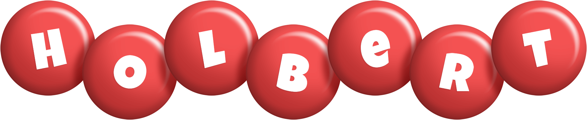 Holbert candy-red logo