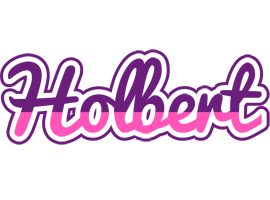 Holbert cheerful logo