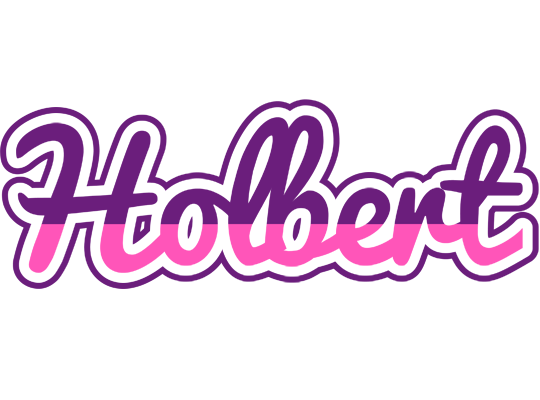 Holbert cheerful logo