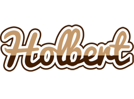 Holbert exclusive logo
