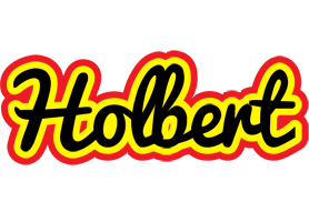 Holbert flaming logo
