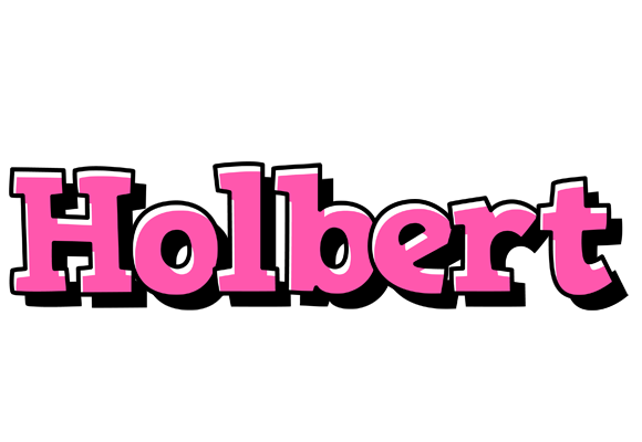 Holbert girlish logo
