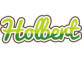 Holbert golfing logo