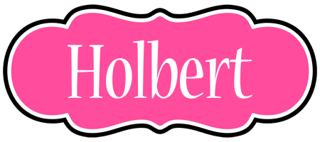 Holbert invitation logo