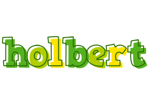 Holbert juice logo
