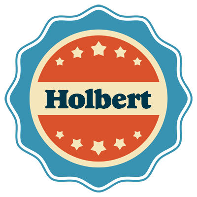 Holbert labels logo