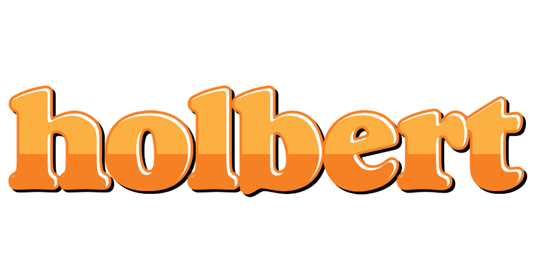 Holbert orange logo
