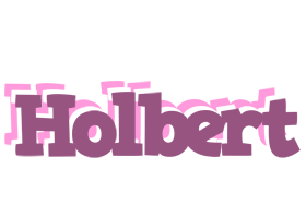 Holbert relaxing logo