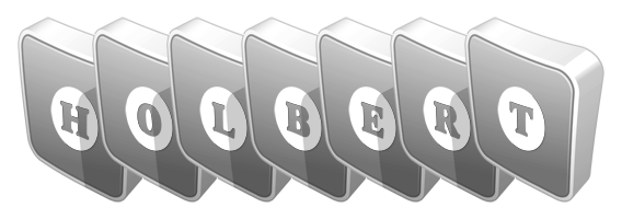 Holbert silver logo